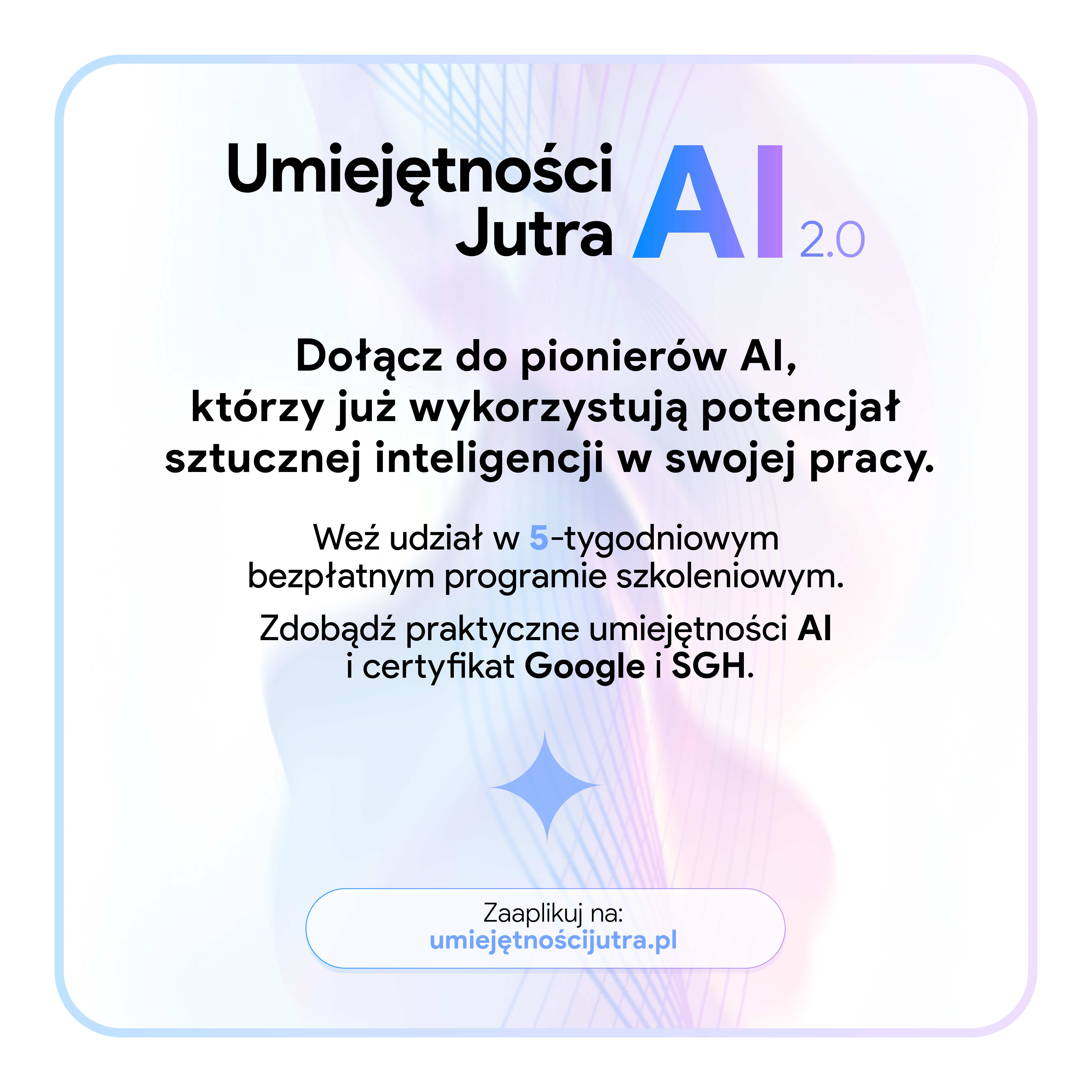 Bezpłatny program rozwoju kariery z umiejętnościami AI dla studentów od Google Polska
