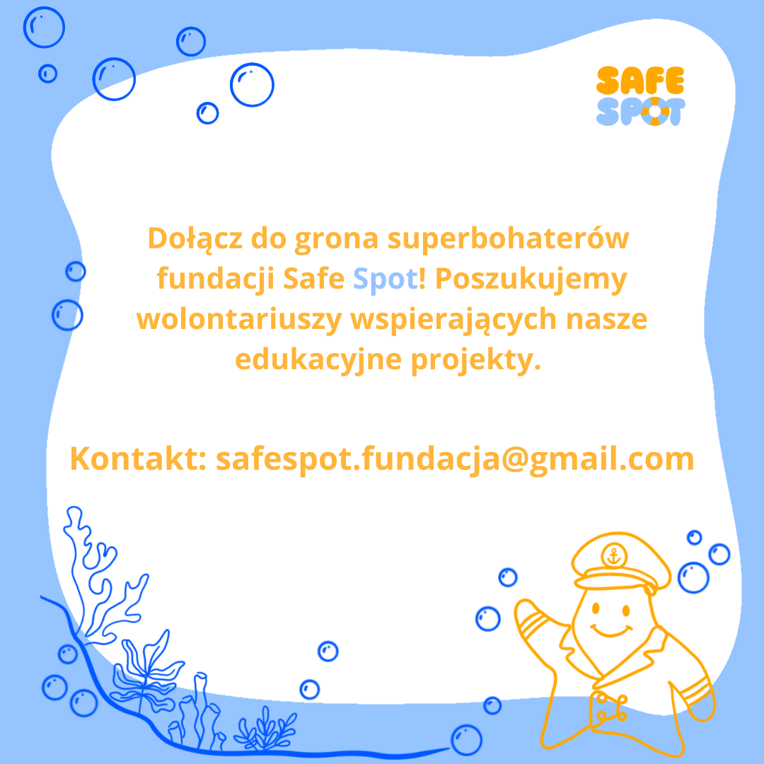 Wolontariat w fundacji Safe Spot