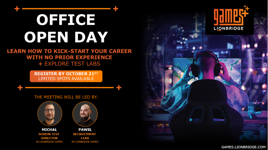 Turn Your Gaming Passion into a Career: Office Open Day at Lionbridge Games