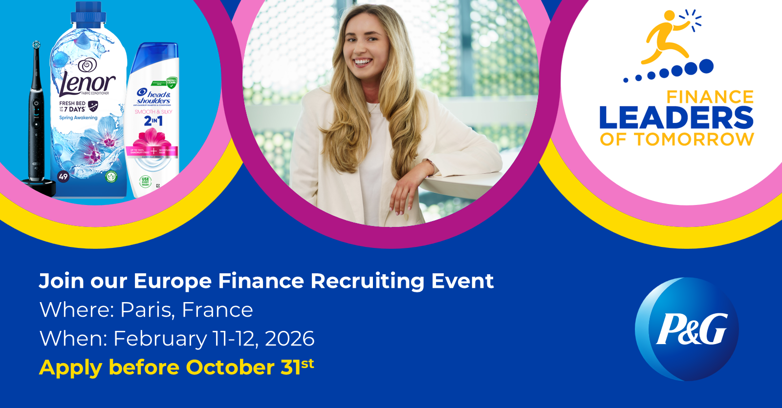 Your F&A Future with P&G: Come with us to our exclusive Finance Internship recruiting event… in Paris!