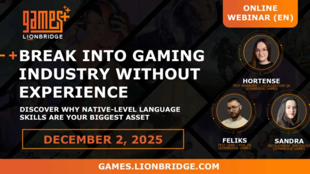 BREAK INTO GAMING INDUSTRY WITHOUT EXPERIENCE