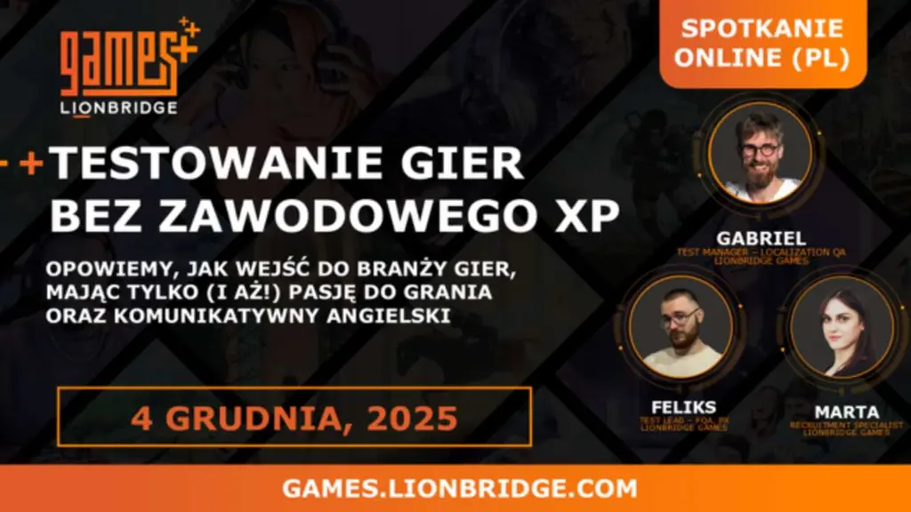 TESTOWANIE GIER BEZ ZAWODOWEGO XP