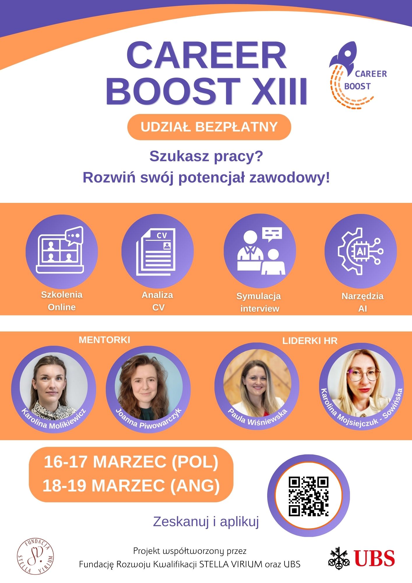 Dołącz do projektu Career Boost i zrób krok w stronę kariery!