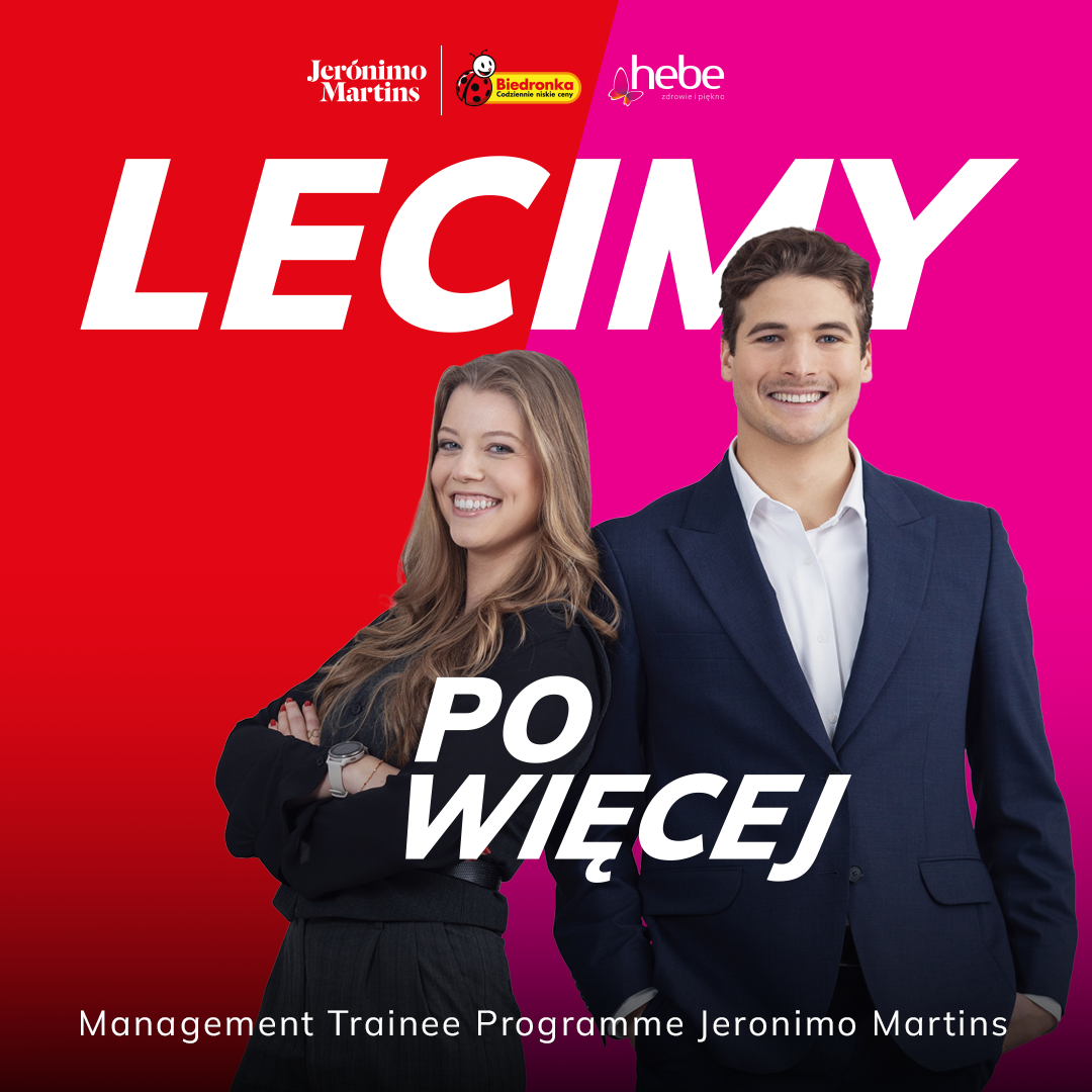 Weź udział w programie liderskim Management Trainee Jeronimo Martins!