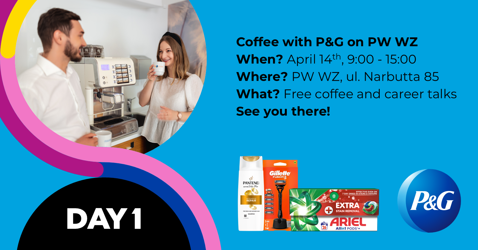 Kawa z P&G na Wydziale Zarządzania PW! | Coffee with P&G