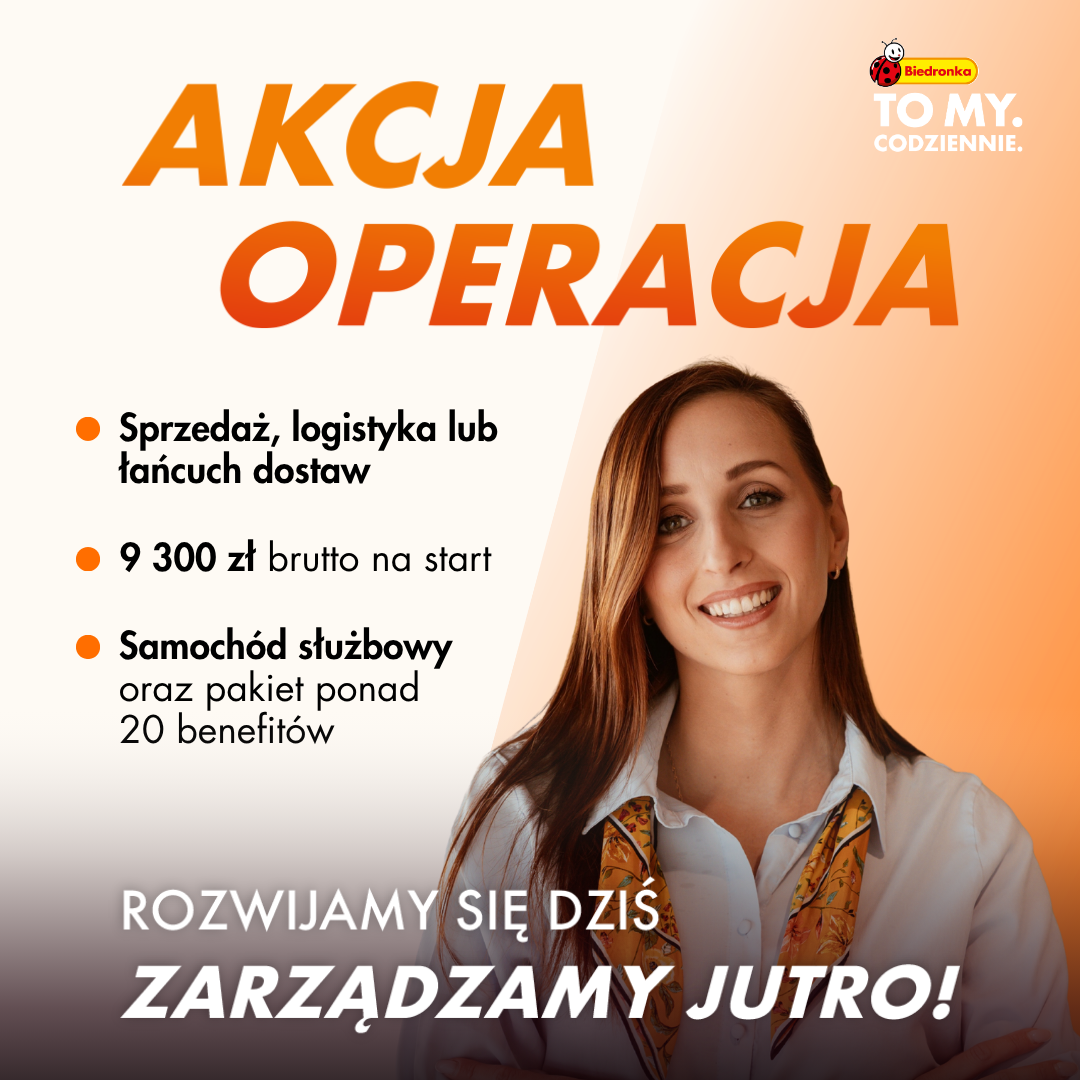 Ruszyła rekrutacja do programu talentowego Biedronki - Akcja Operacja!