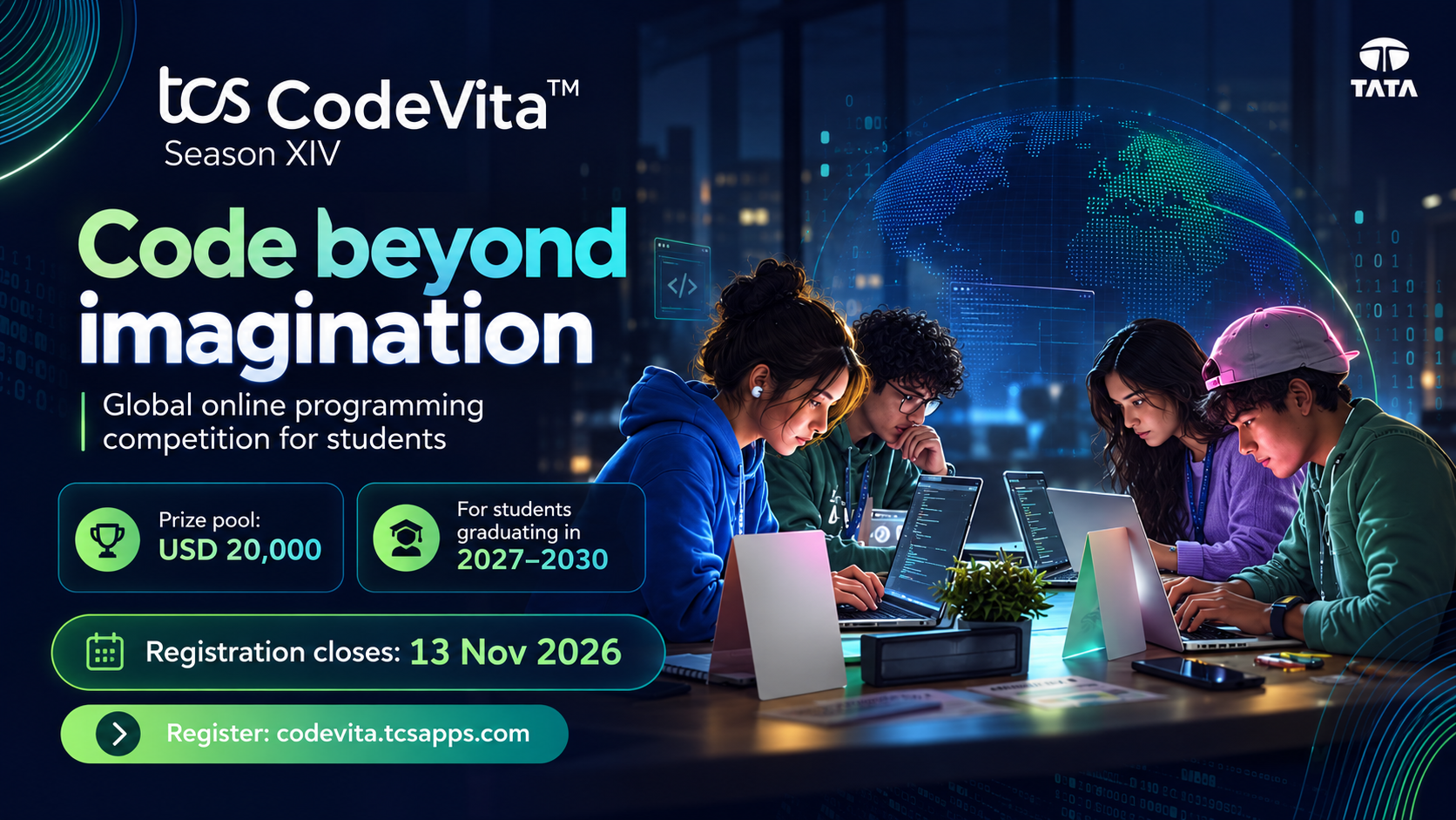 TCS CodeVita Season 14. Sprawdź się w globalnym konkursie programistycznym