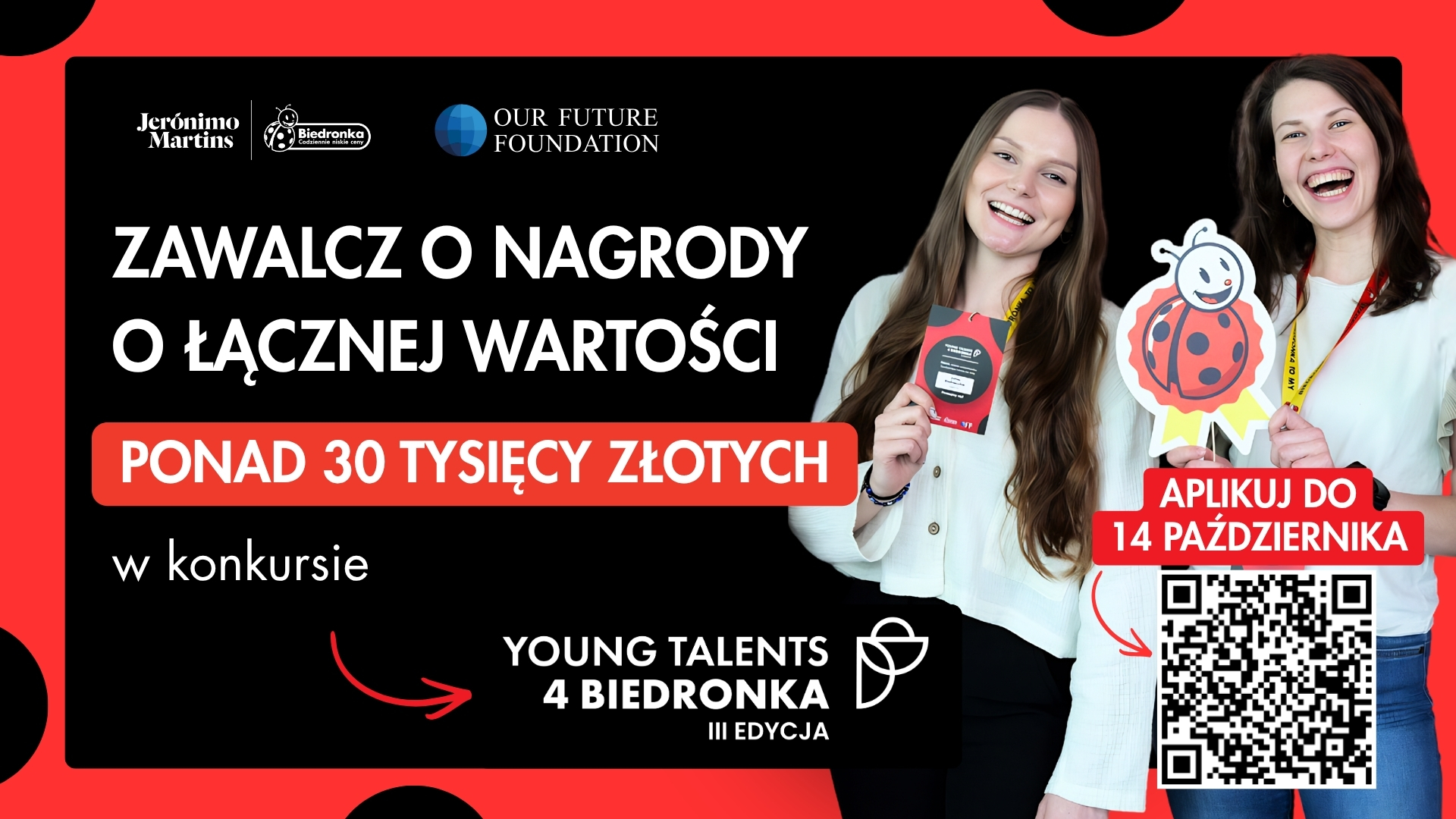 Young Talents 4 Biedronka. Ponad 30 tys. zł w puli nagród
