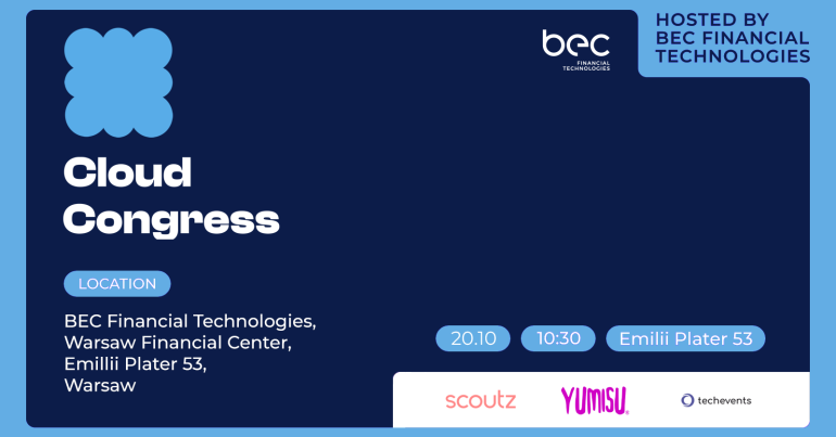 Cloud Congress 2026: bezpłatna konferencja o chmurze, danych i AI w Warszawie