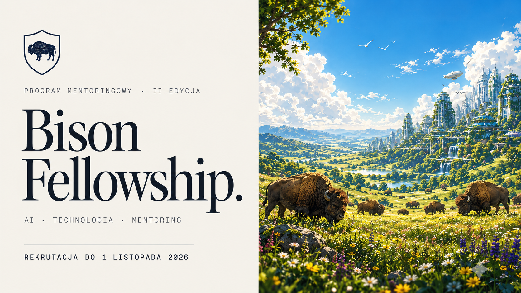  Bison Fellowship: mentoring, projekty AI i szansa na wyjazd do Doliny Krzemowej