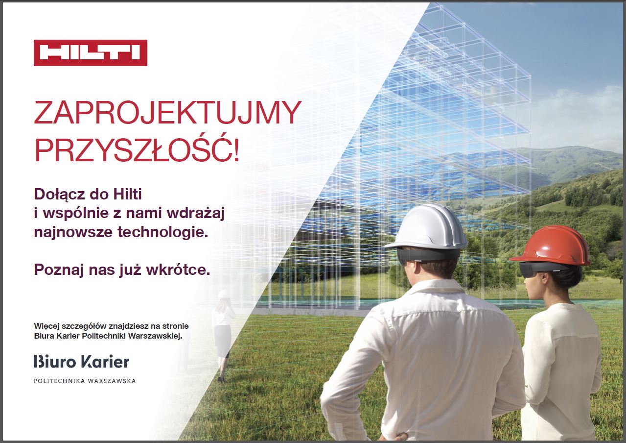 Wywiad kompetencyjny z Hilti ( Wydział Inżynierii Lądowej)