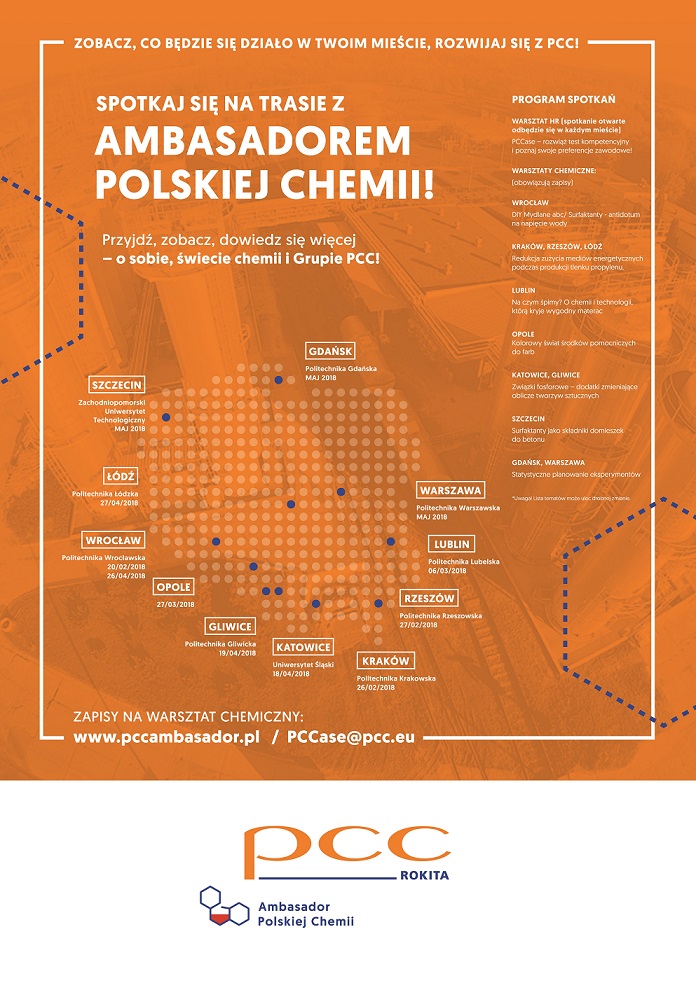 PCCase - Warsztaty ze Specjalistą ds. personalnych w Grupie PCC (Ambasador Polskiej Chemii)