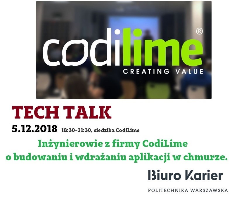 Tech Talk / O budowaniu i wdrażaniu aplikacji w chmurze