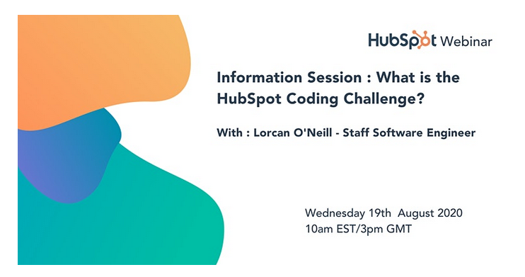 Information Session: What is the HubSpot Coding Challenge?