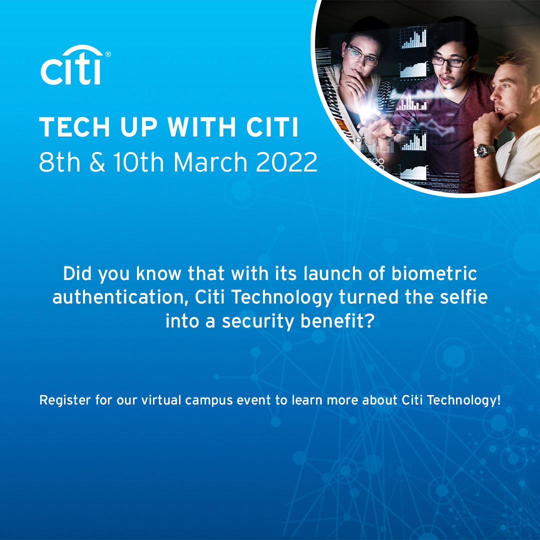 Citi Tech up  