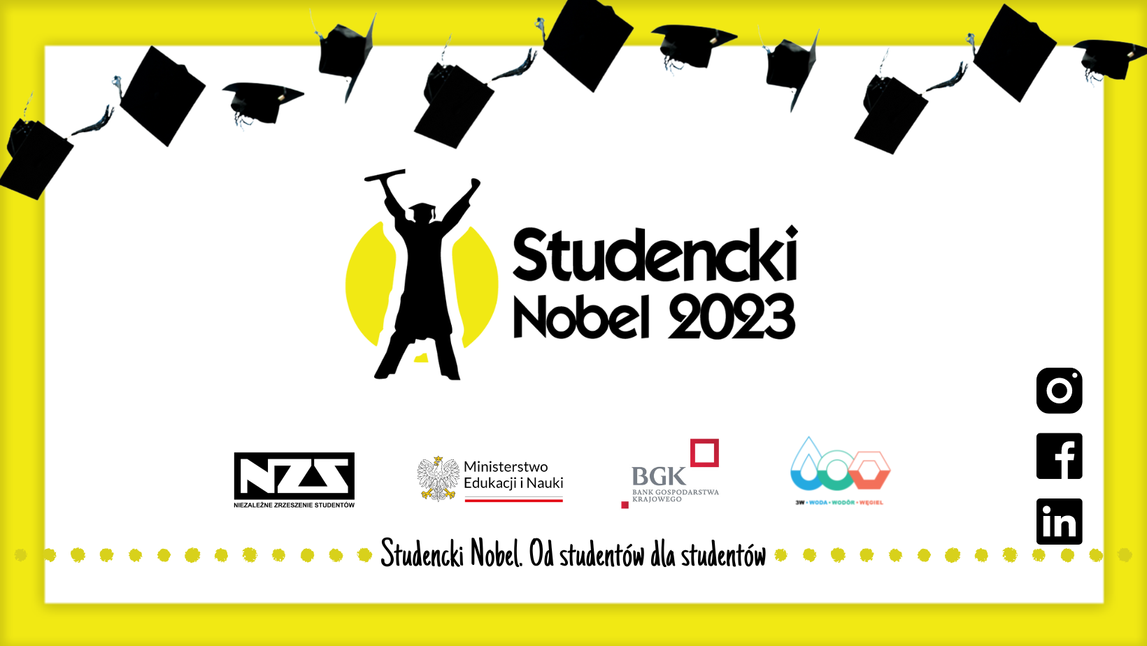 STUDENCKI NOBEL -  rozpoczęły się  zapisy do XIV edycji konkursu Studencki Nobel!