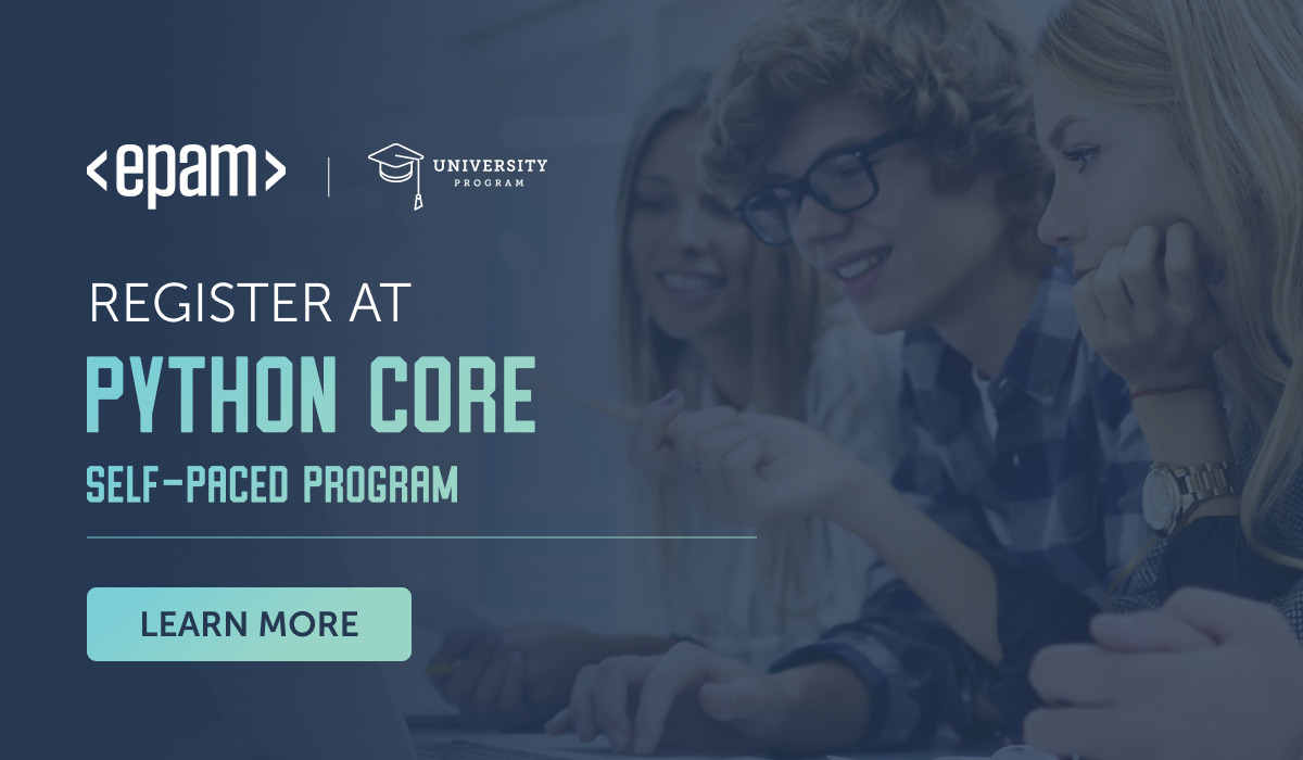 Python Core Self-Paced training program for IT specialities' students in Poland