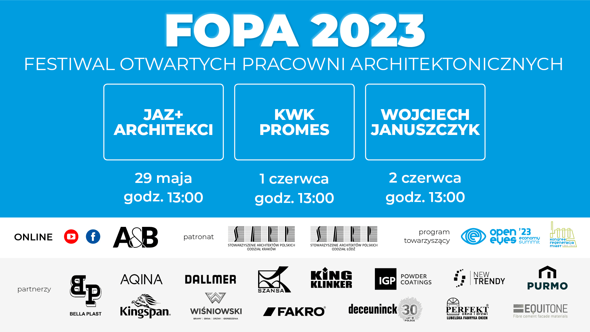 FOPA Festiwal Otwartych Pracowni Architektonicznych