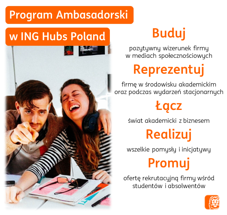 Kolejna edycja Programu Ambasadorskiego ING Hubs Poland rozpoczęta!