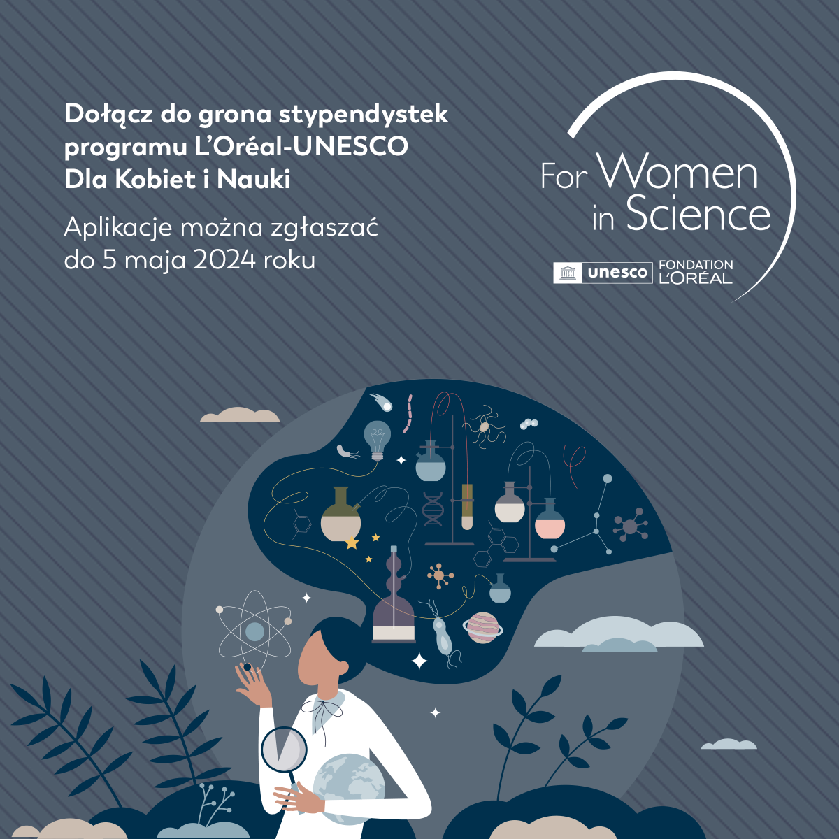24. edycja programu stypendialnego L’Oréal-UNESCO Dla Kobiet i Nauki