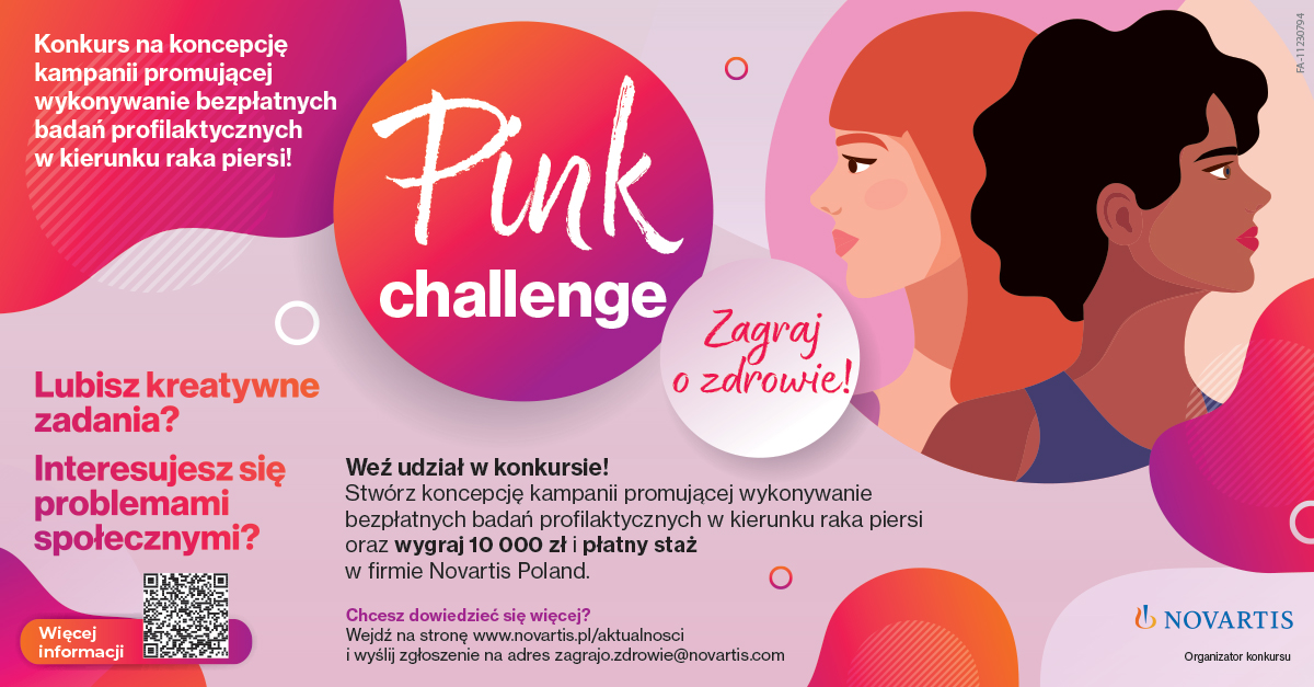 Pink challenge. Zagraj o zdrowie!