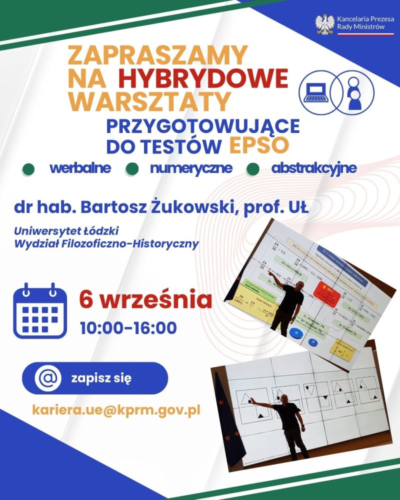 Przygotowanie do testów EPSO