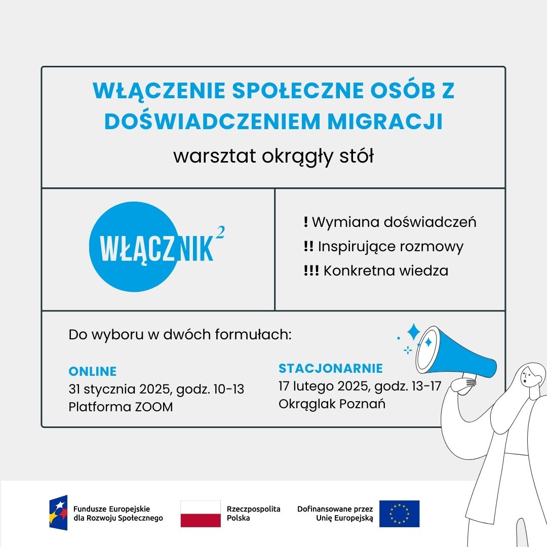 Warsztaty w ramach projektu Włącznik 2.0.