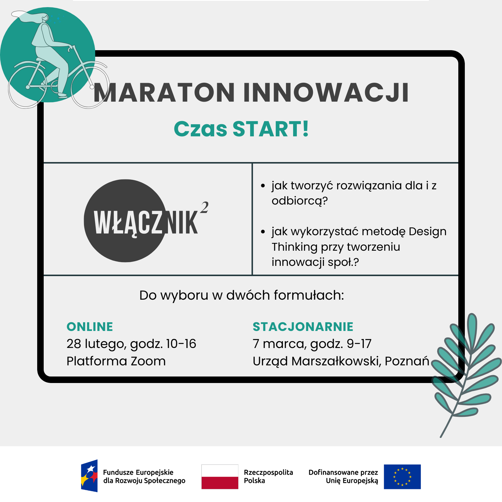 Maratony innowacji - Włącznik 2.0.