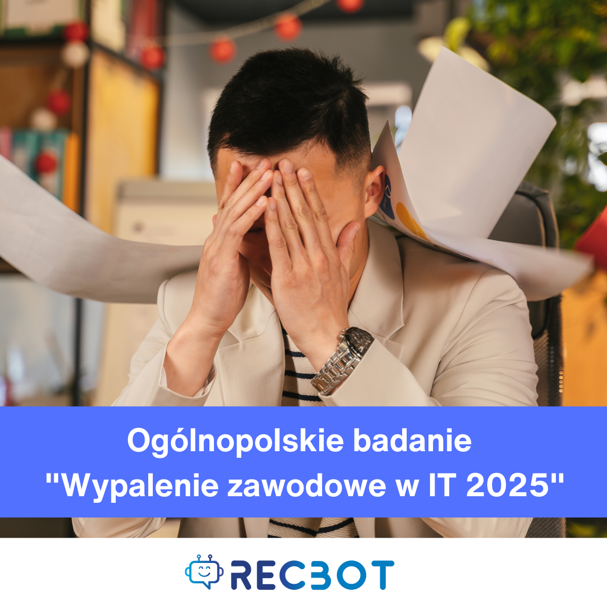 Zaproszenie do ogólnopolskiego badania wypalenia zawodowego w  IT 2025