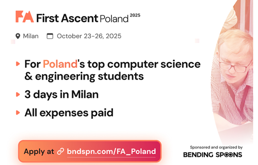 Apply to First Ascent Poland!